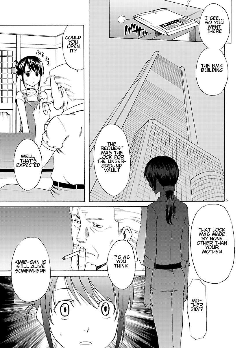Joshikousei Kagishi Saki Chapter 10 page 6 - Chapter 10: The Door of Fate 1