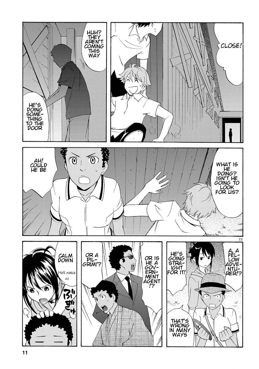 Joshikousei Kagishi Saki Chapter 5 page 13 - Chapter 5: The Old School Building That Should Not Be Opened