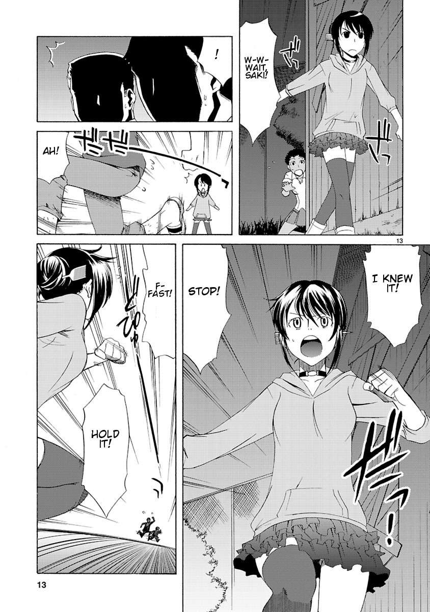 Joshikousei Kagishi Saki Chapter 5 page 15 - Chapter 5: The Old School Building That Should Not Be Opened