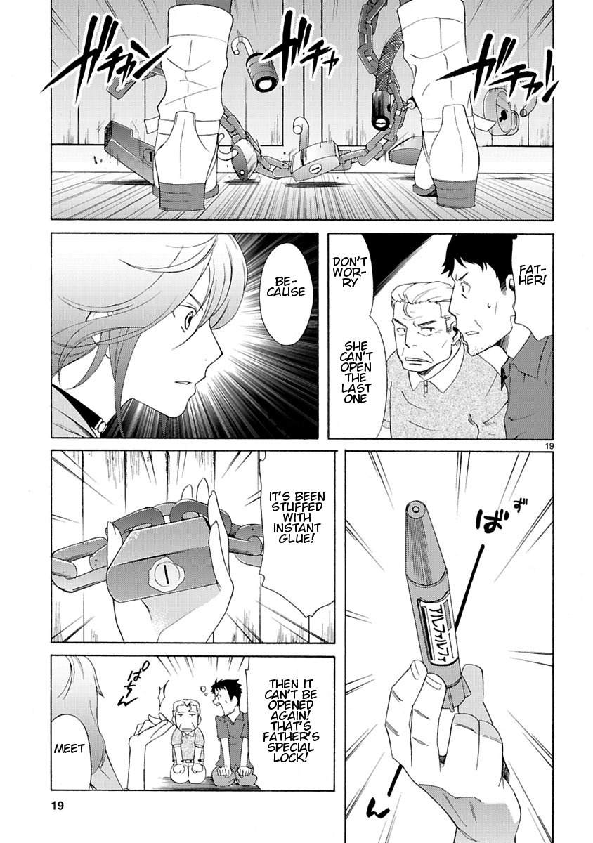 Joshikousei Kagishi Saki Chapter 5 page 21 - Chapter 5: The Old School Building That Should Not Be Opened