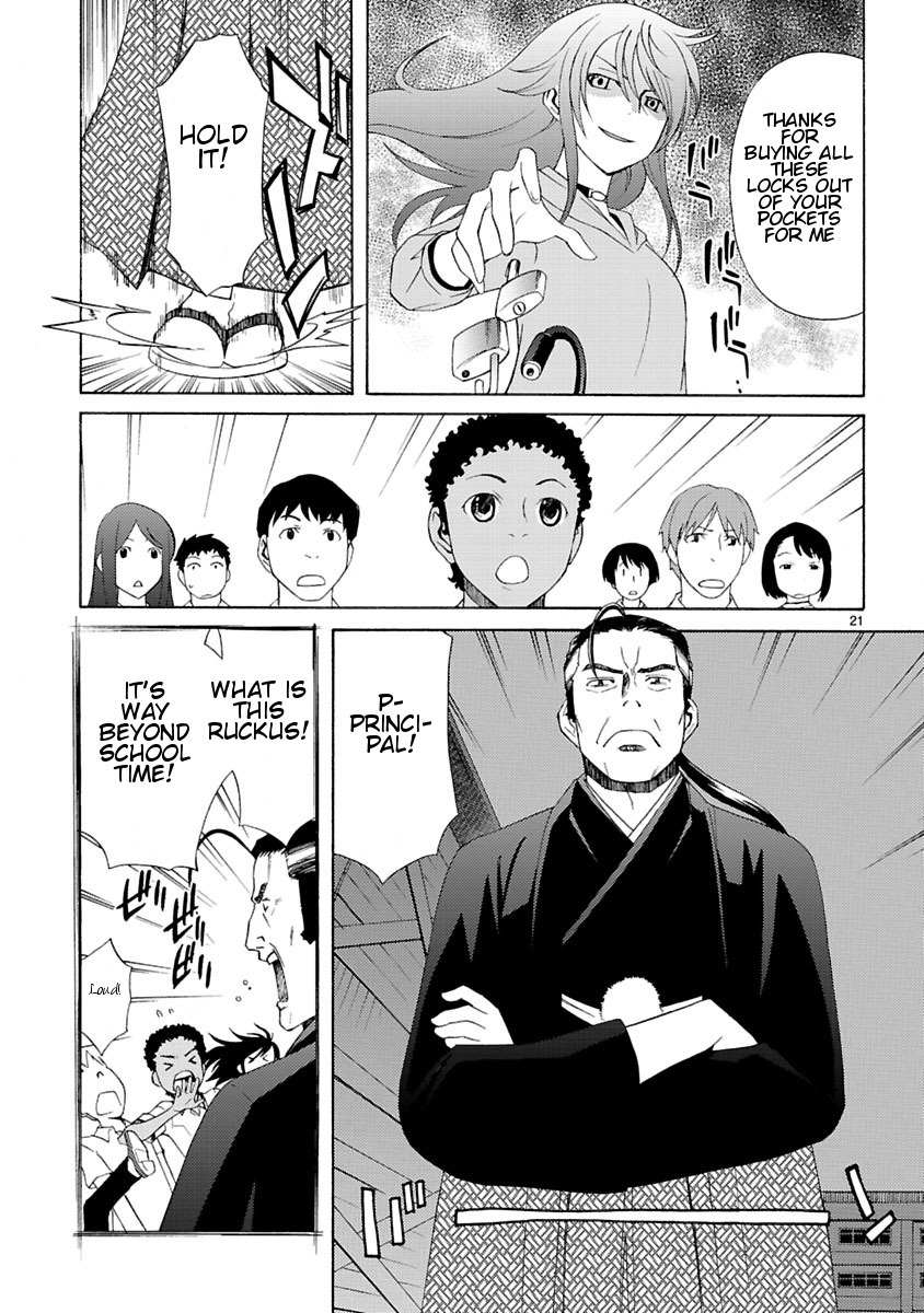 Joshikousei Kagishi Saki Chapter 5 page 23 - Chapter 5: The Old School Building That Should Not Be Opened
