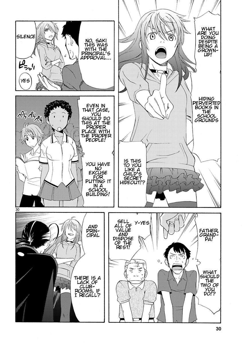 Joshikousei Kagishi Saki Chapter 5 page 32 - Chapter 5: The Old School Building That Should Not Be Opened