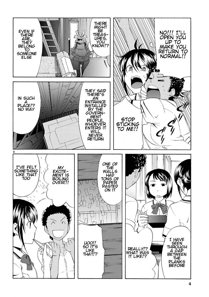 Joshikousei Kagishi Saki Chapter 5 page 6 - Chapter 5: The Old School Building That Should Not Be Opened