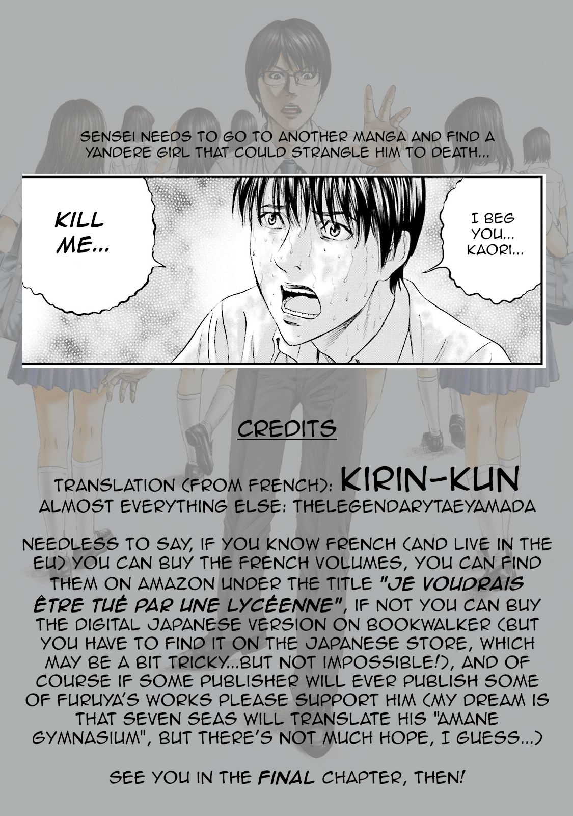 Joshikousei ni Korosaretai Chapter 13 page 31 - Chapter 13: Merging