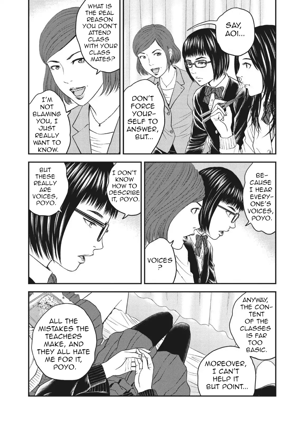 Joshikousei ni Korosaretai Chapter 5 page 9 - Chapter 5: Omen