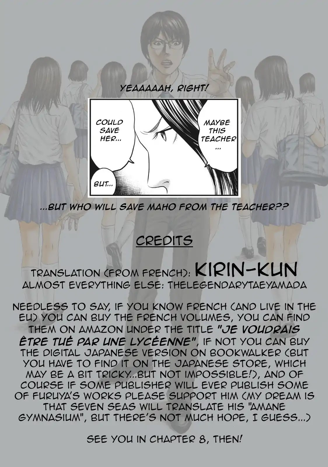Joshikousei ni Korosaretai Chapter 7 page 33 - Chapter 7: Setting the plan in motion