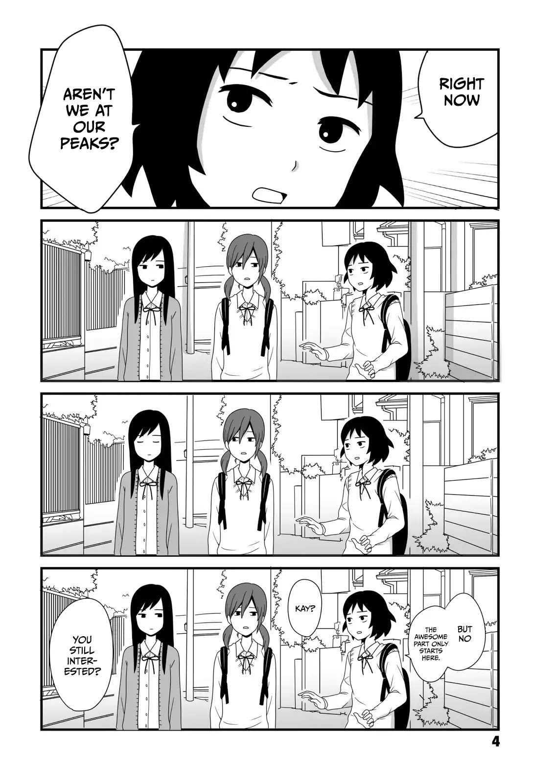 Joshikousei no Muda Zukai Chapter 1 page 5 - Chapter 1: Awesome