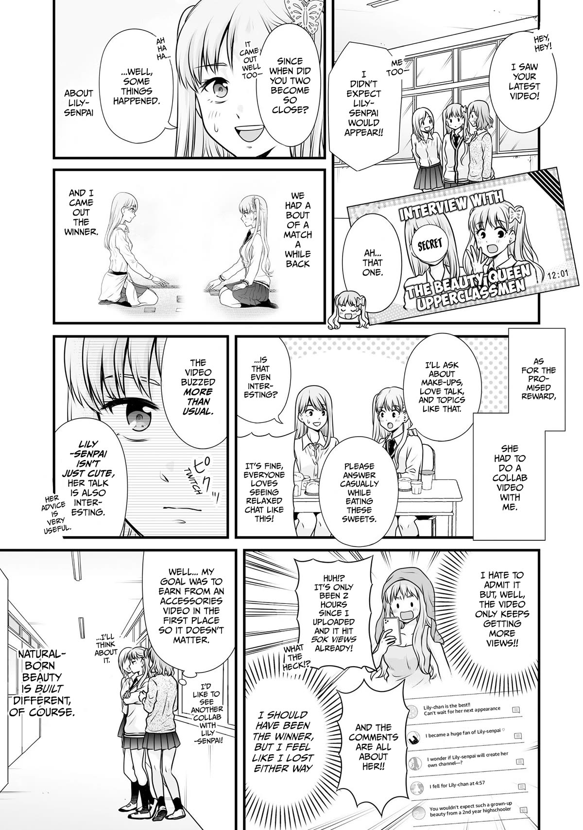 Joshikousei no Muda Zukai Chapter 101 page 3 - Chapter 101: Appearance