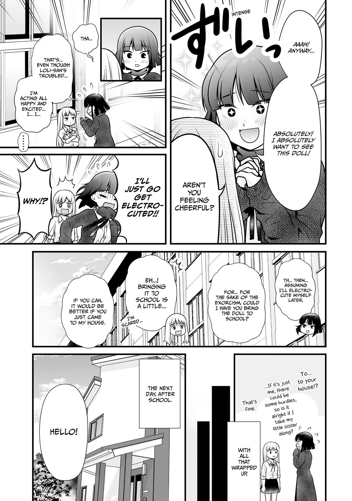 Joshikousei no Muda Zukai Chapter 102 page 9 - Chapter 102: Exorcism