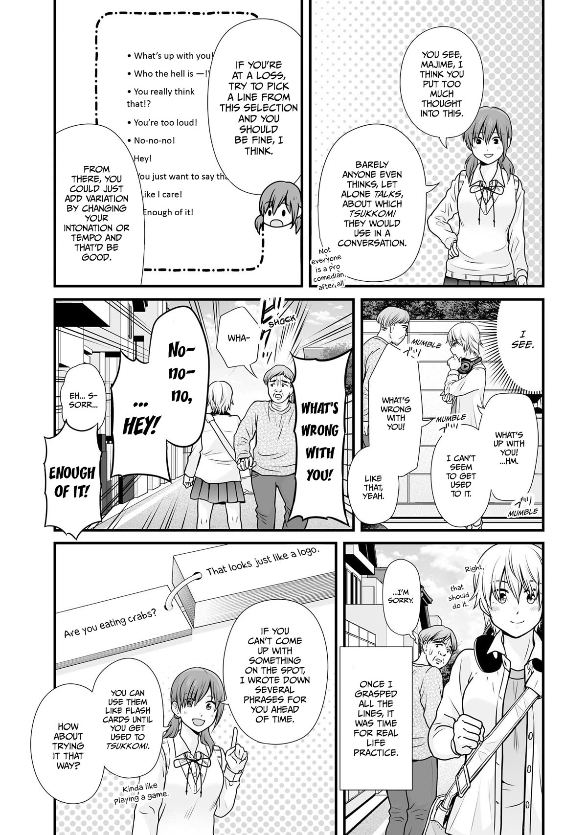 Joshikousei no Muda Zukai Chapter 103 page 13 - Chapter 103: Tsukkomi