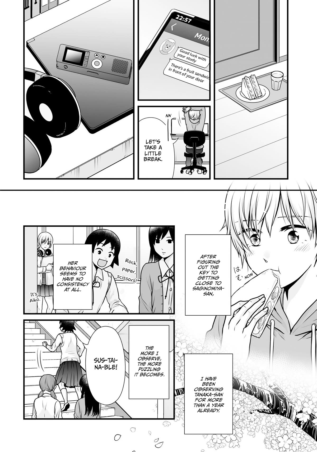 Joshikousei no Muda Zukai Chapter 103 page 2 - Chapter 103: Tsukkomi