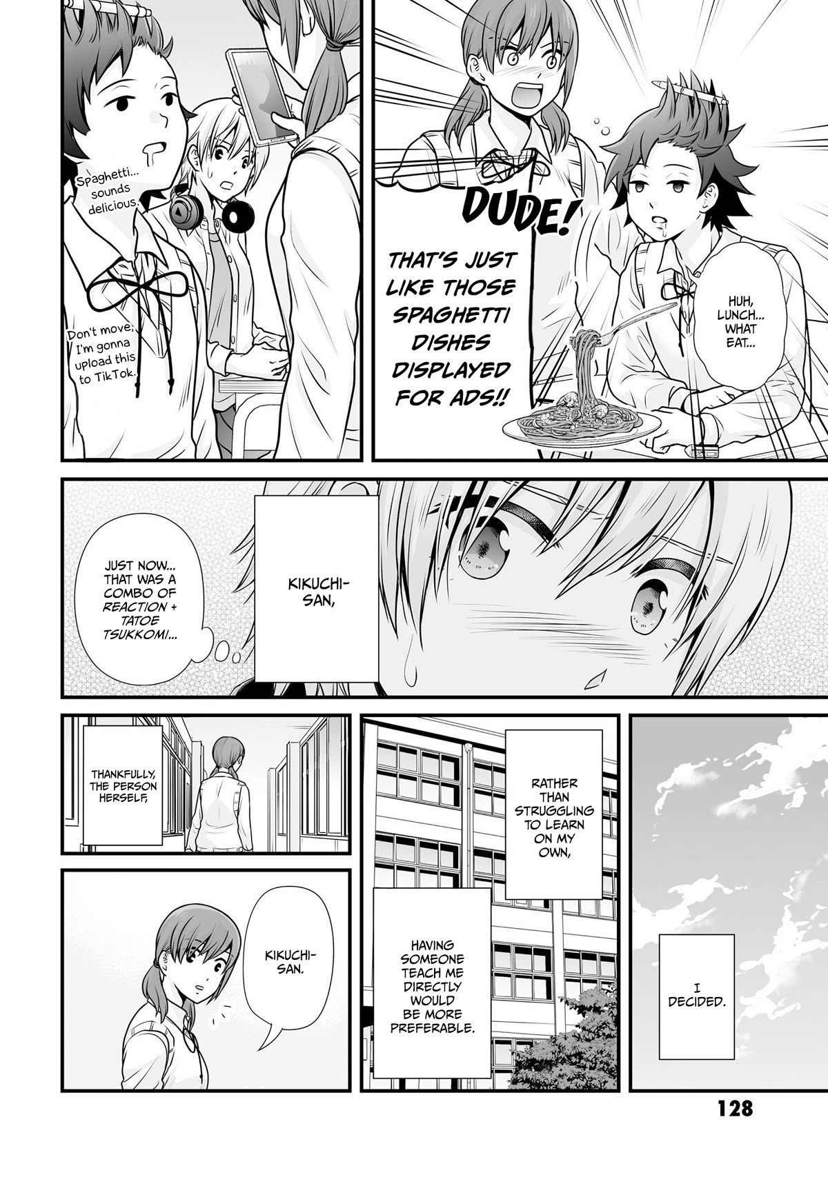 Joshikousei no Muda Zukai Chapter 103 page 8 - Chapter 103: Tsukkomi