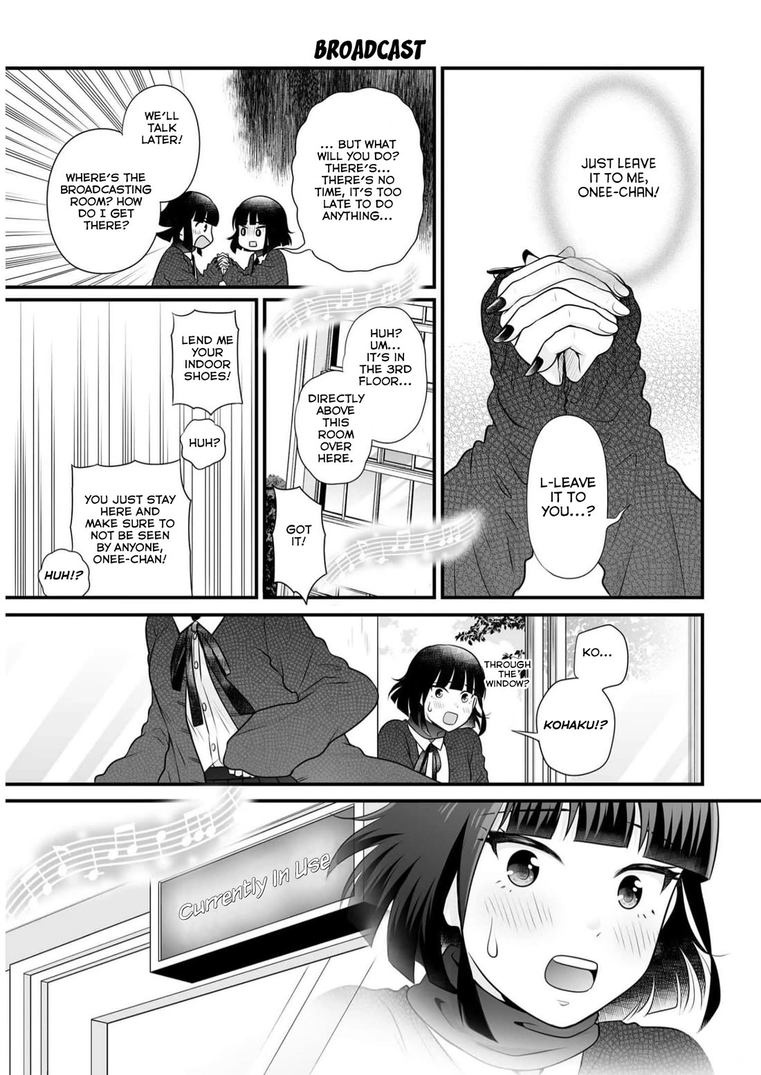Joshikousei no Muda Zukai Chapter 110 page 1 - Chapter 110: Broadcast