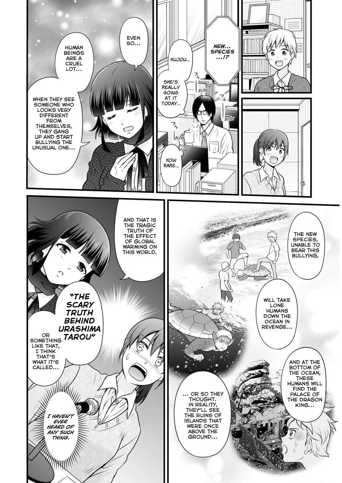 Joshikousei no Muda Zukai Chapter 110 page 10 - Chapter 110: Broadcast