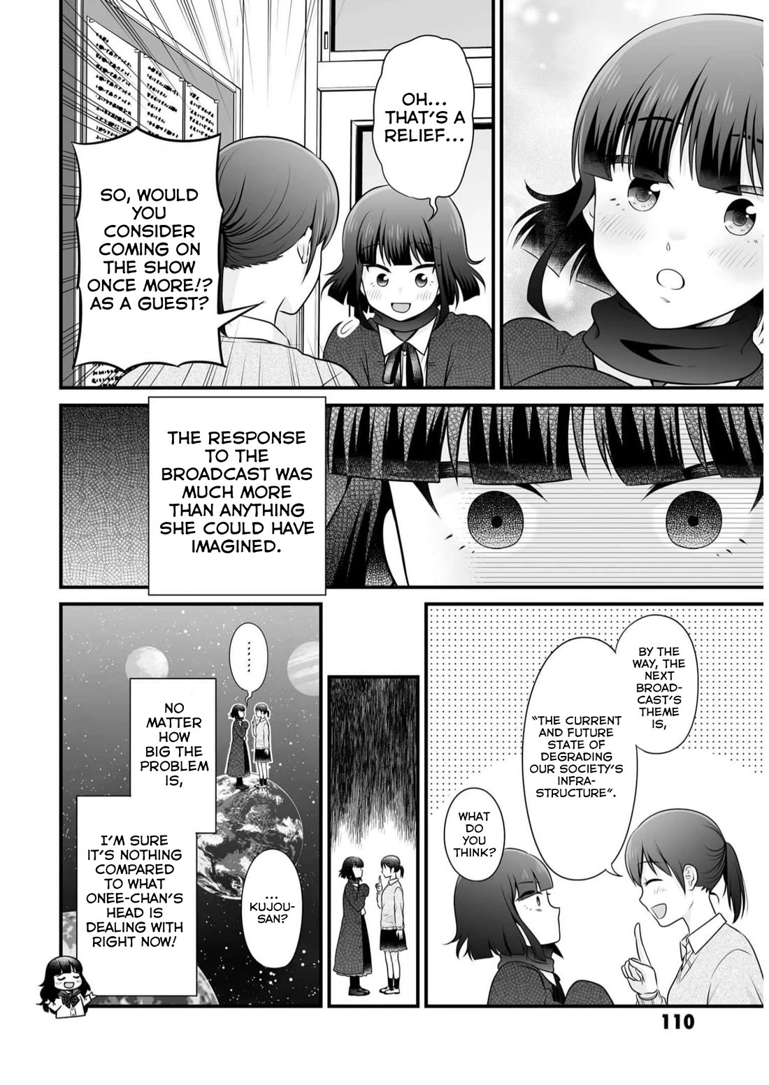 Joshikousei no Muda Zukai Chapter 110 page 24 - Chapter 110: Broadcast