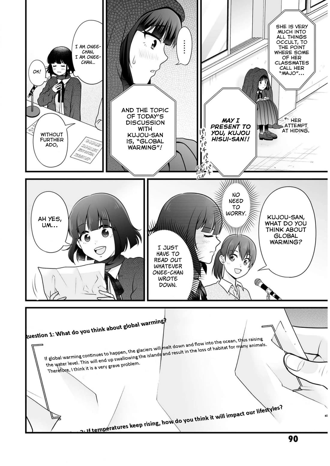 Joshikousei no Muda Zukai Chapter 110 page 4 - Chapter 110: Broadcast