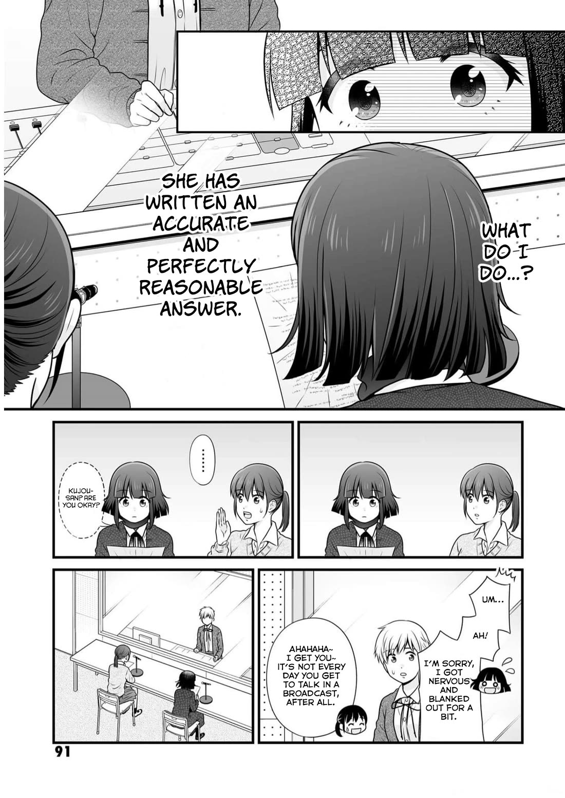 Joshikousei no Muda Zukai Chapter 110 page 5 - Chapter 110: Broadcast