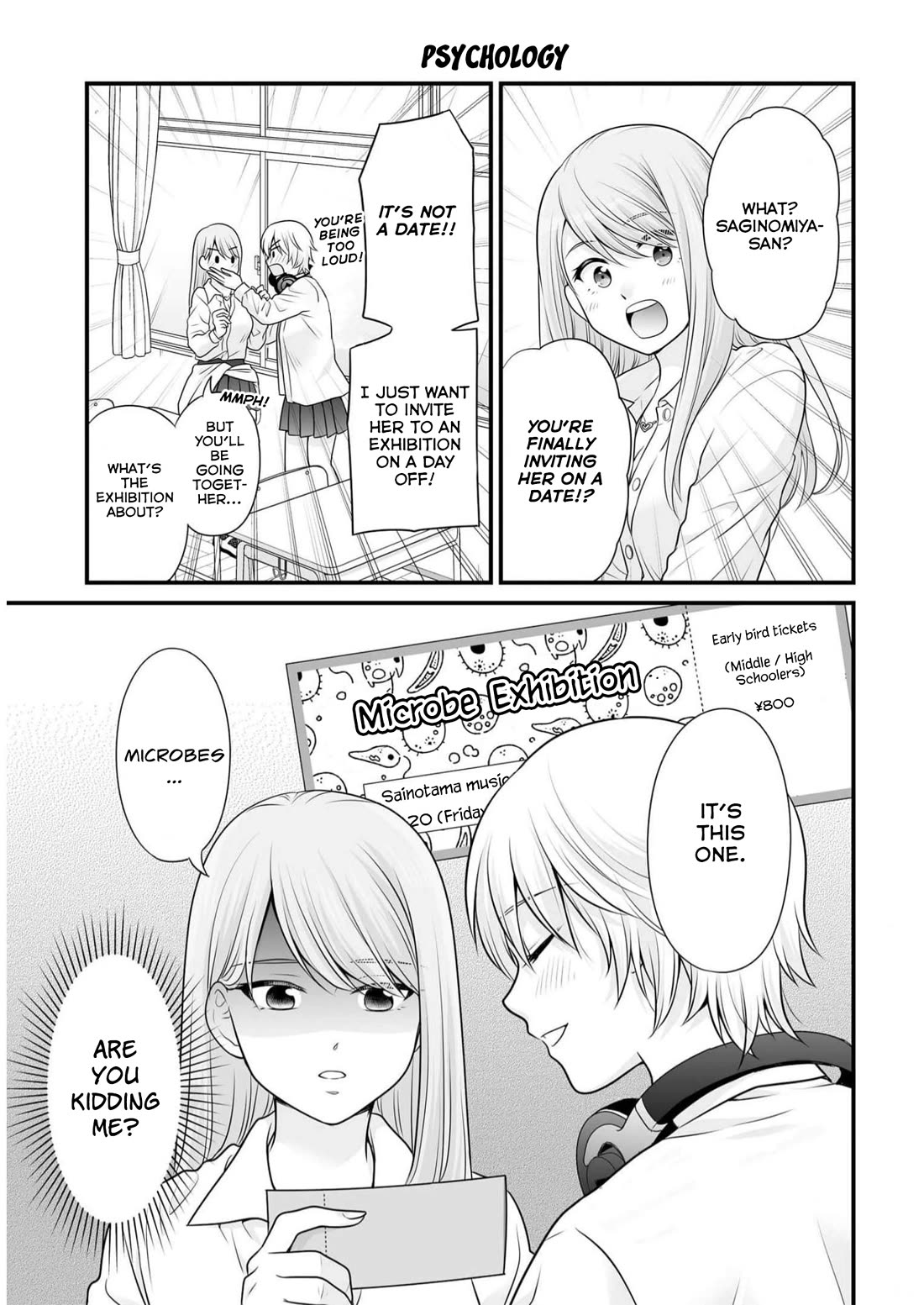 Joshikousei no Muda Zukai Chapter 112 page 1 - Chapter 112: Psychology