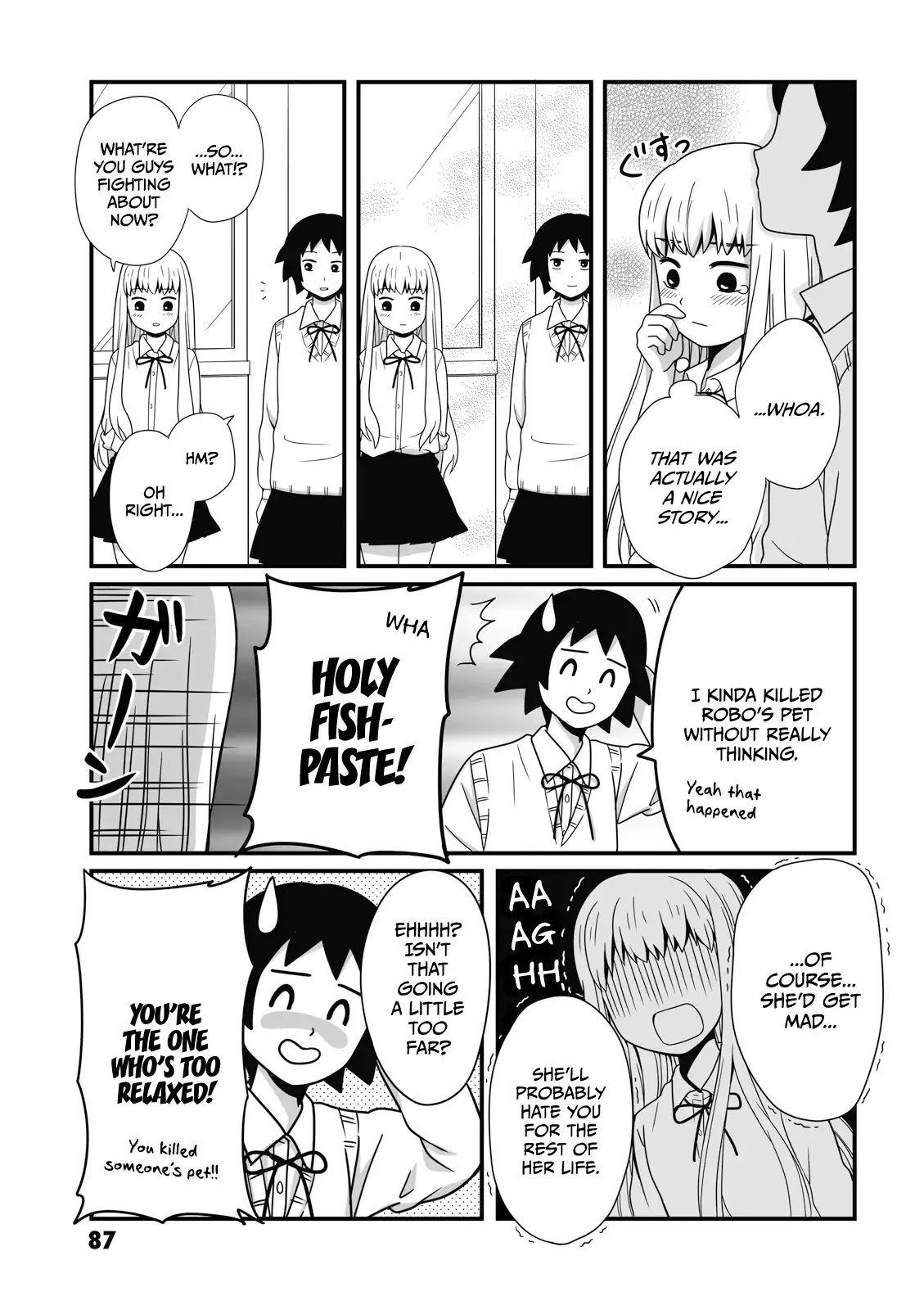 Joshikousei no Muda Zukai Chapter 12 page 7 - Chapter 12: Fight