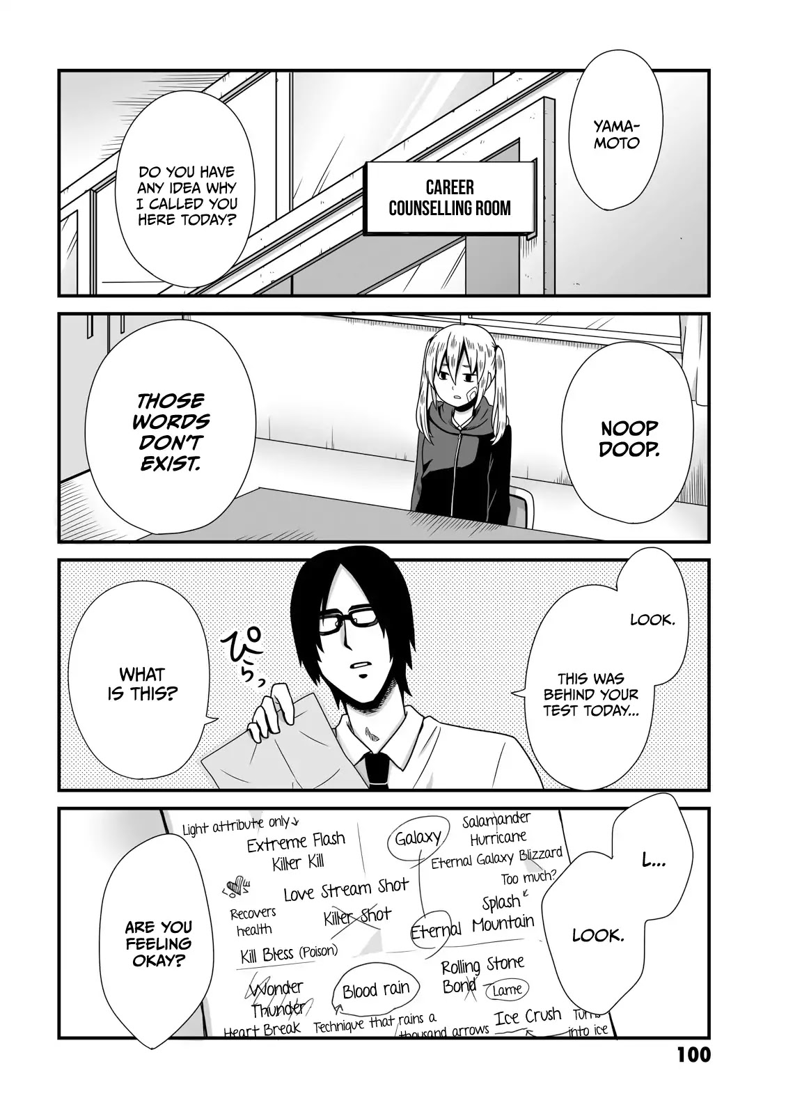 Joshikousei no Muda Zukai Chapter 14 page 2 - Chapter 14: Secret technique