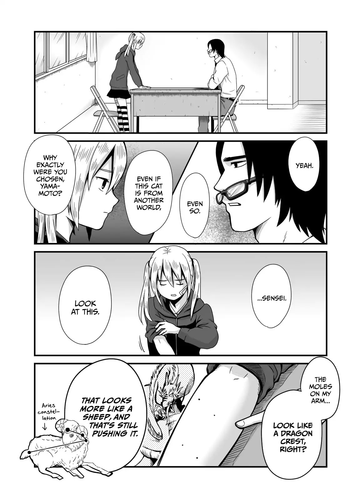 Joshikousei no Muda Zukai Chapter 14 page 5 - Chapter 14: Secret technique