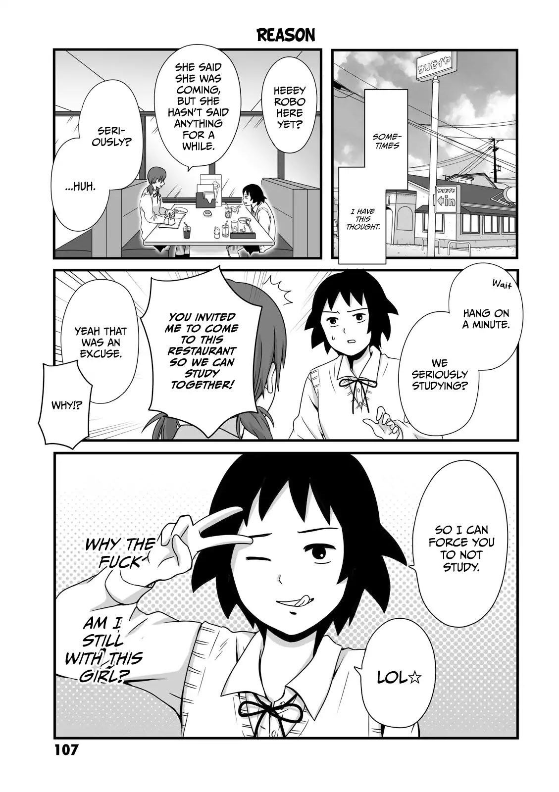 Joshikousei no Muda Zukai Chapter 15 page 1 - Chapter 15: Reason