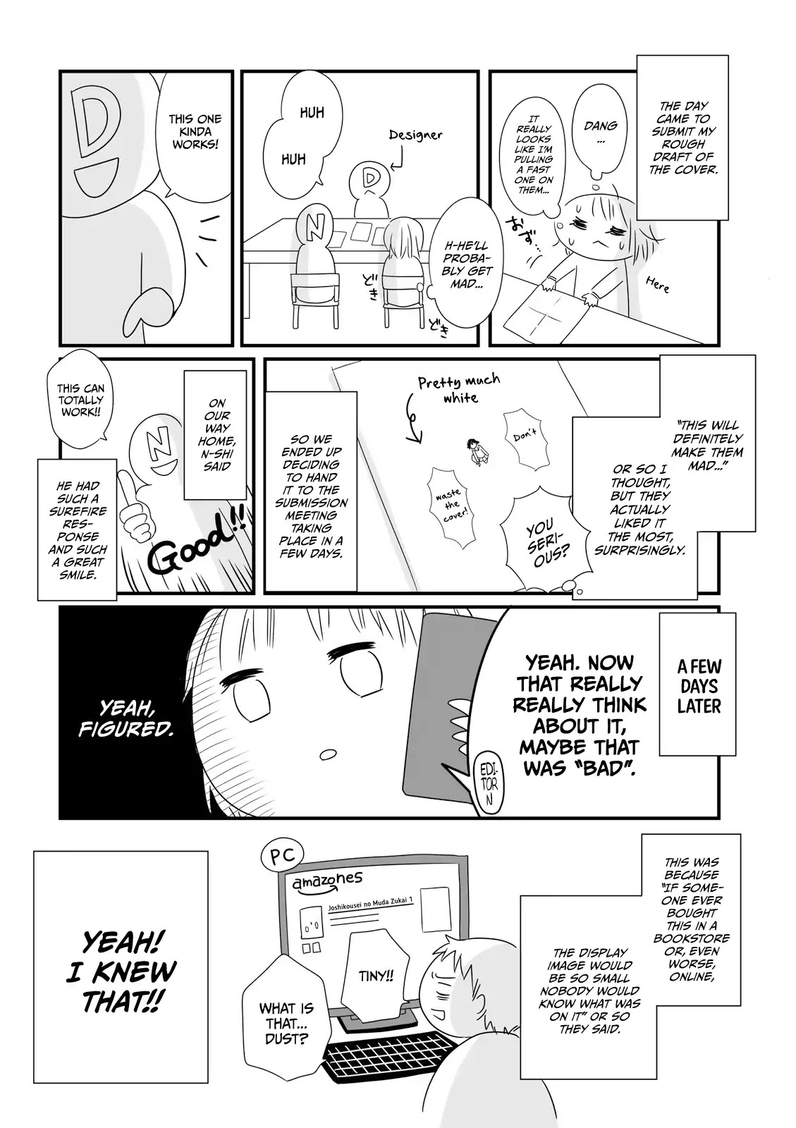 Joshikousei no Muda Zukai Chapter 16.3 page 2 - Chapter 16.3: Wasting this afterword