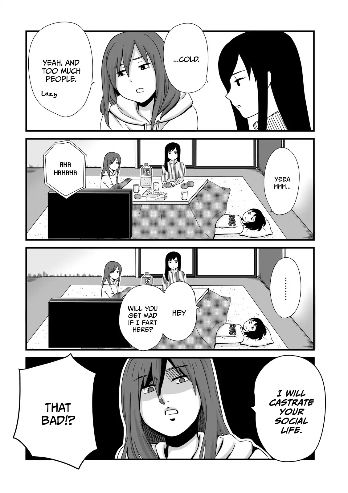 Joshikousei no Muda Zukai Chapter 16 page 2 - Chapter 16: New Year