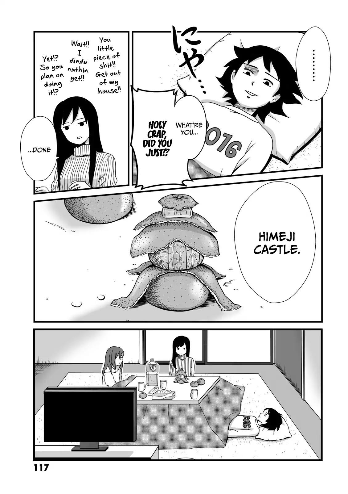 Joshikousei no Muda Zukai Chapter 16 page 3 - Chapter 16: New Year