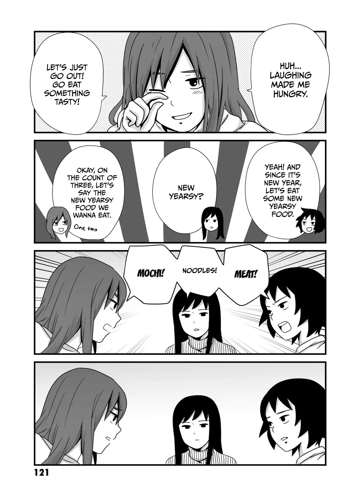 Joshikousei no Muda Zukai Chapter 16 page 7 - Chapter 16: New Year