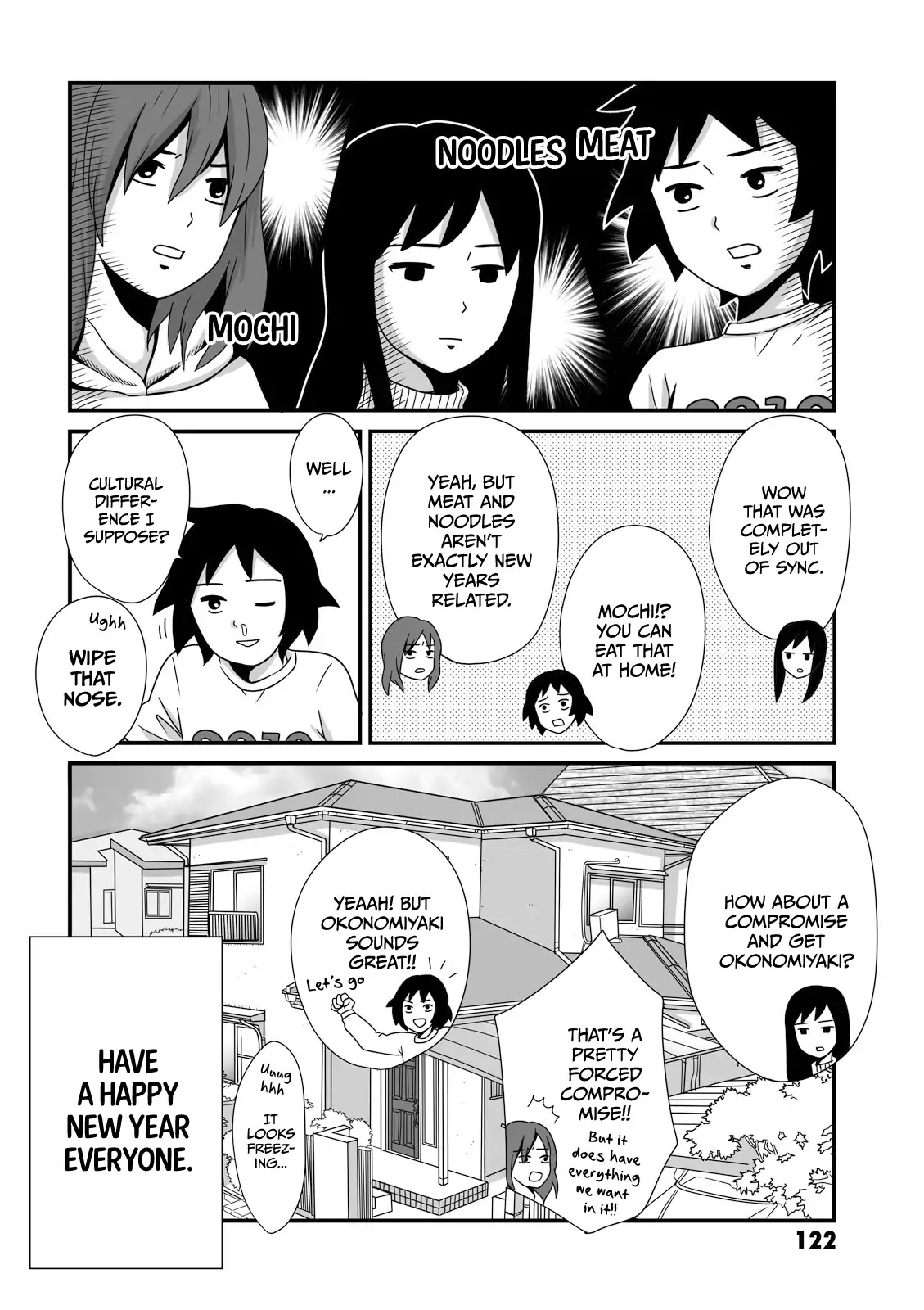 Joshikousei no Muda Zukai Chapter 16 page 8 - Chapter 16: New Year