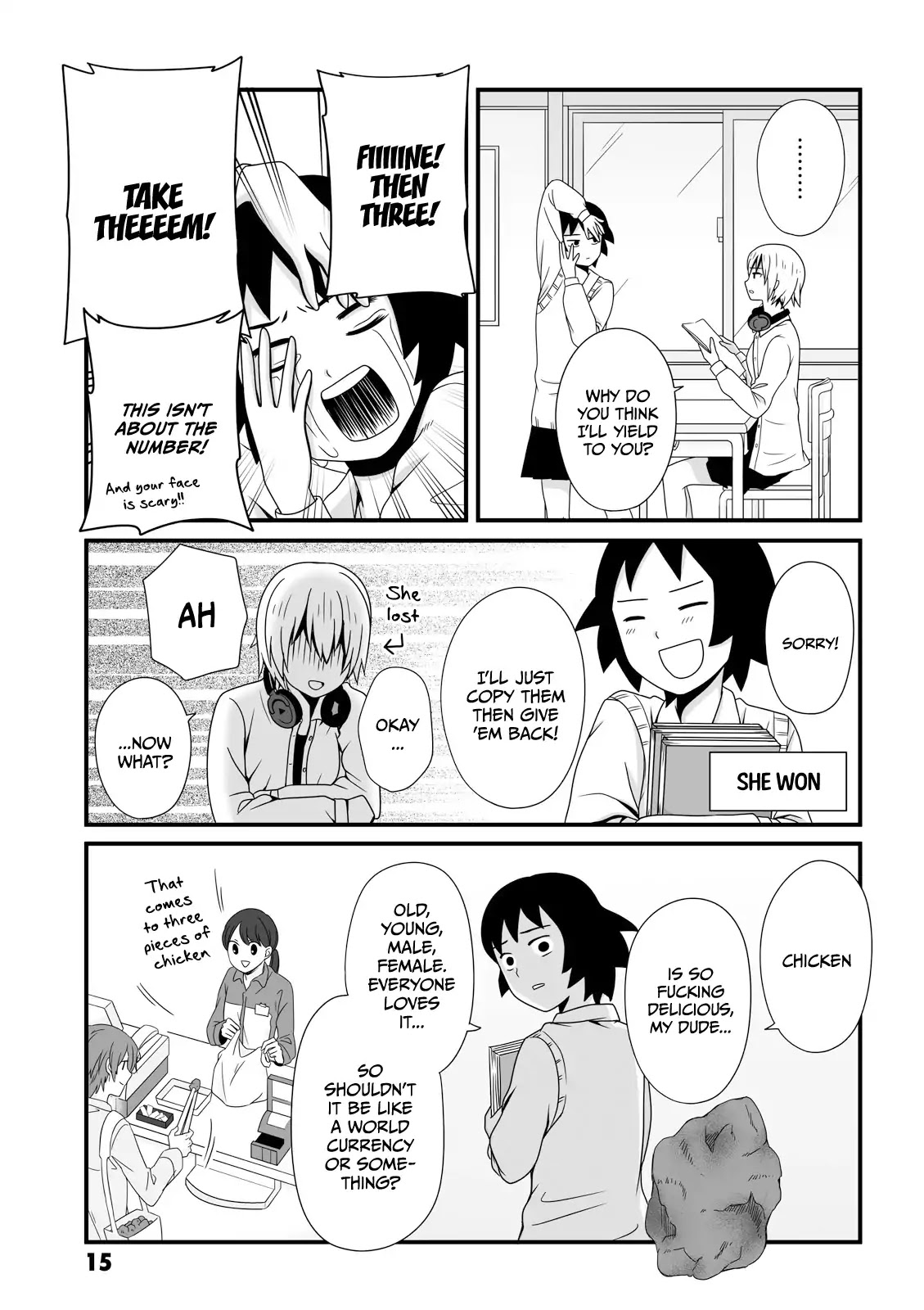 Joshikousei no Muda Zukai Chapter 18 page 5 - Chapter 18: Exchange