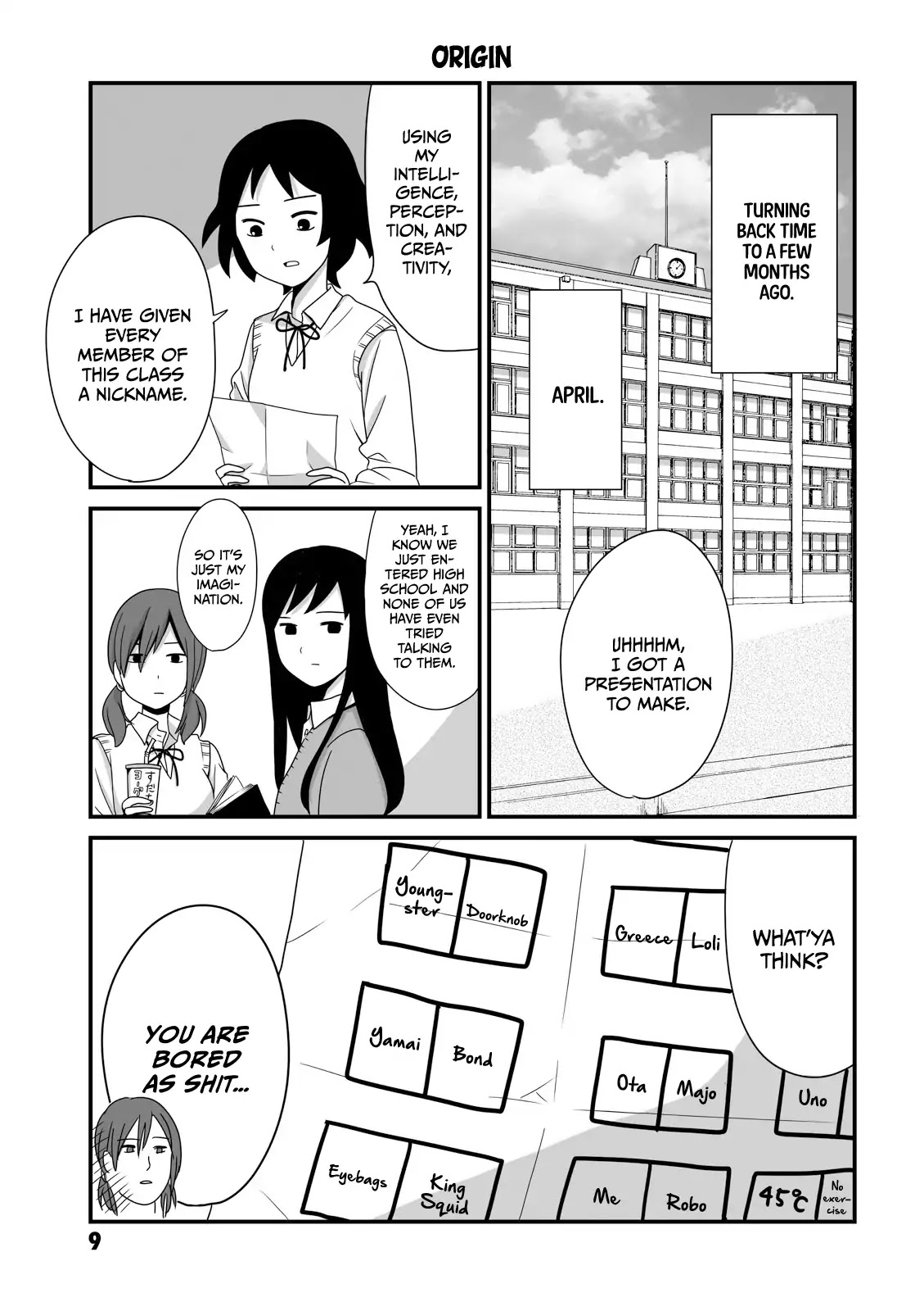 Joshikousei no Muda Zukai Chapter 2 page 1 - Chapter 2: Origin