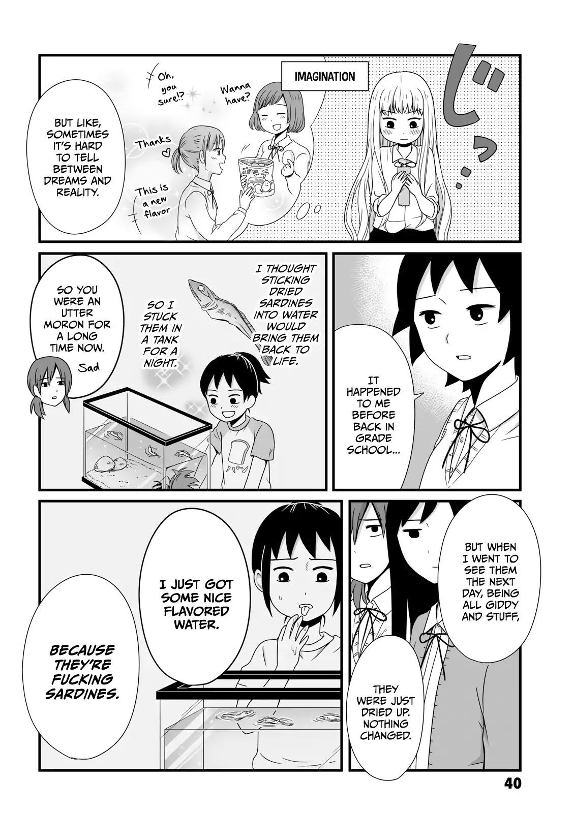 Joshikousei no Muda Zukai Chapter 21 page 2 - Chapter 21: Nightmare
