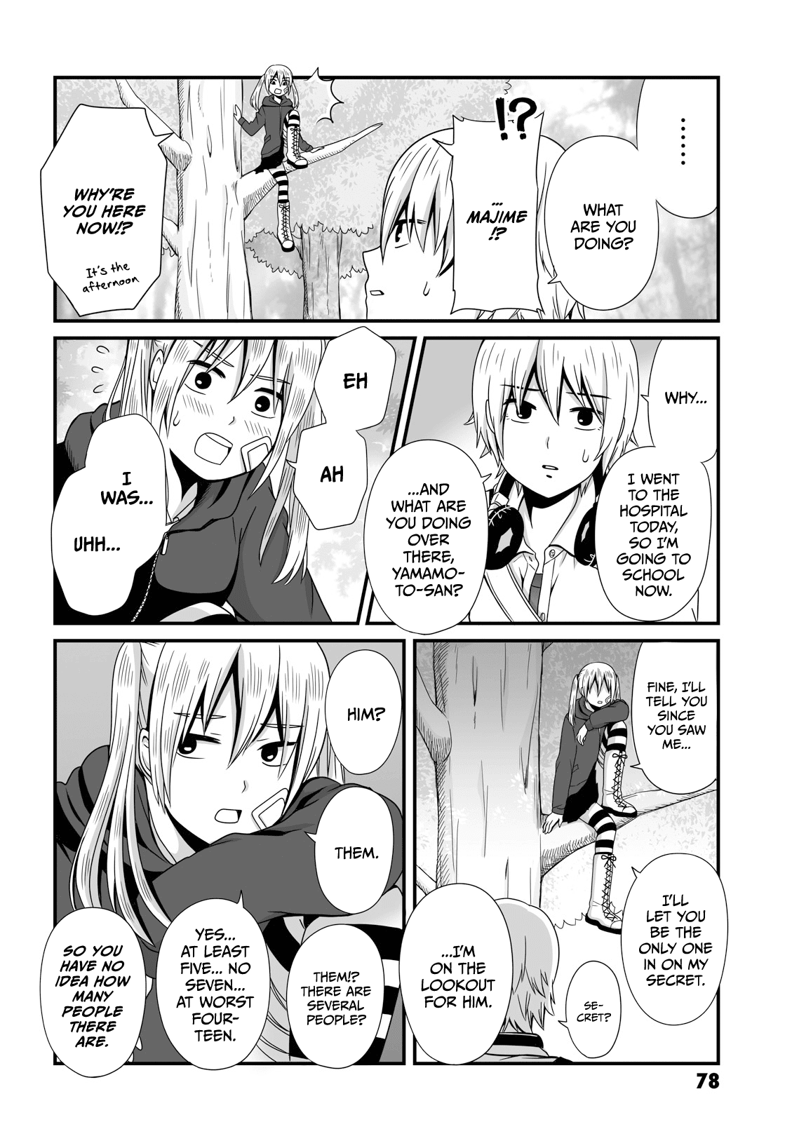 Joshikousei no Muda Zukai Chapter 25 page 4 - Chapter 25: Lookout