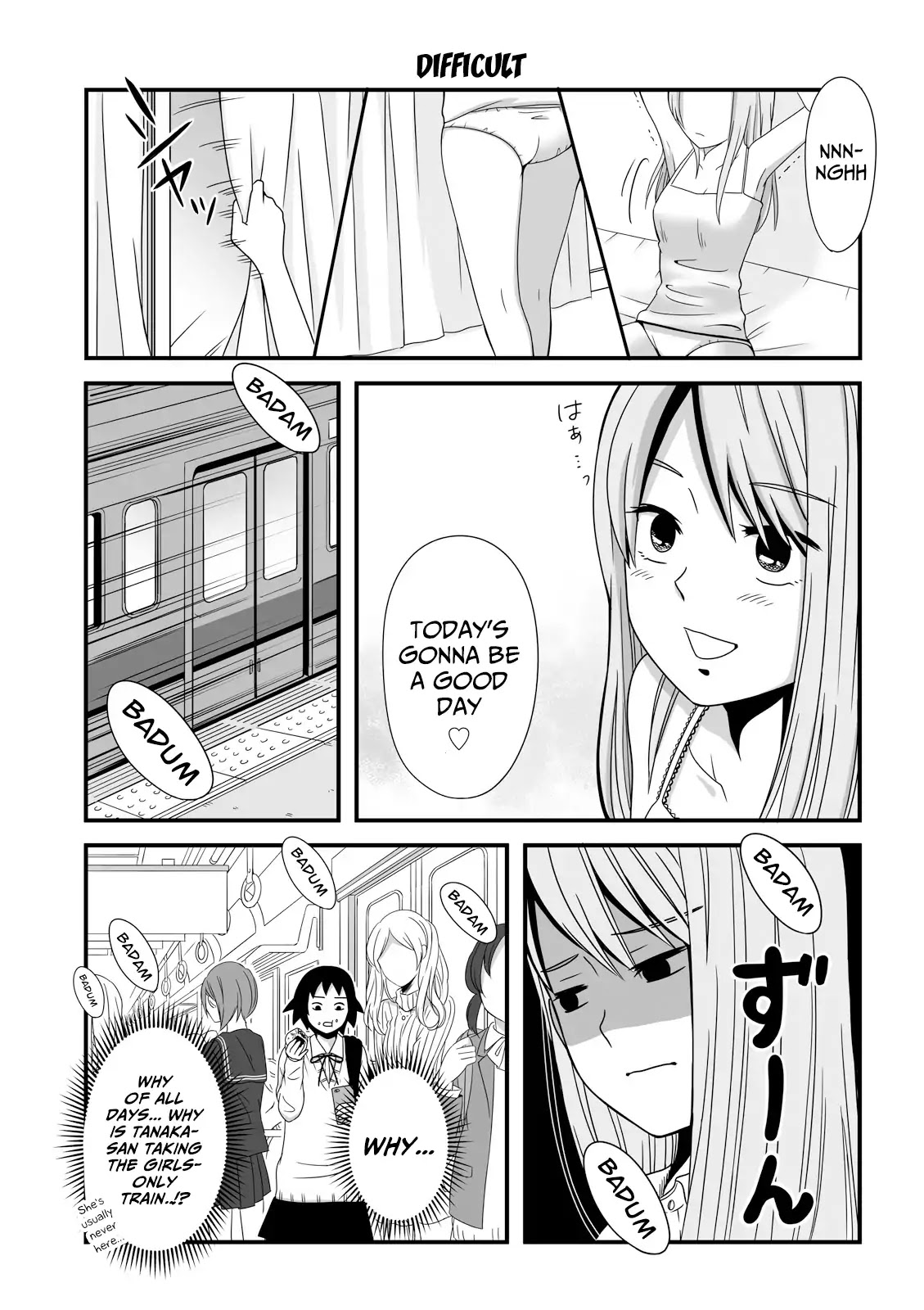 Joshikousei no Muda Zukai Chapter 29 page 1 - Chapter 29: Difficult