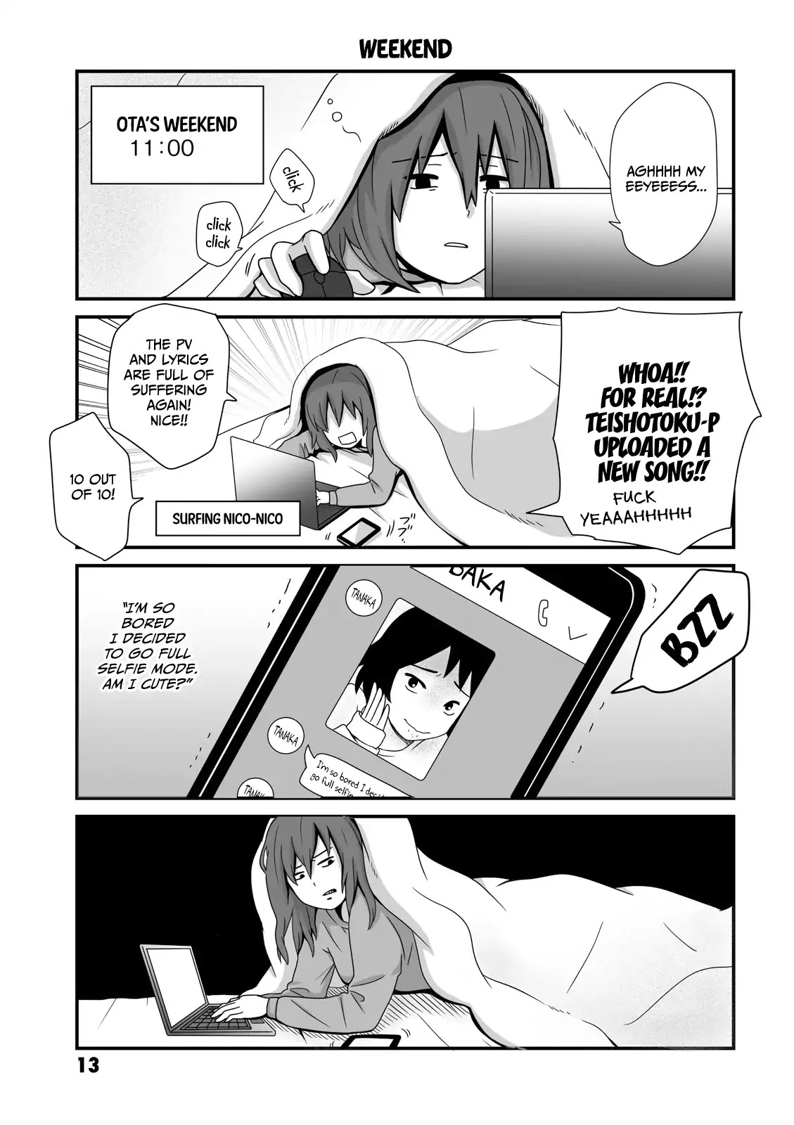 Joshikousei no Muda Zukai Chapter 3 page 1 - Chapter 3: Weekend
