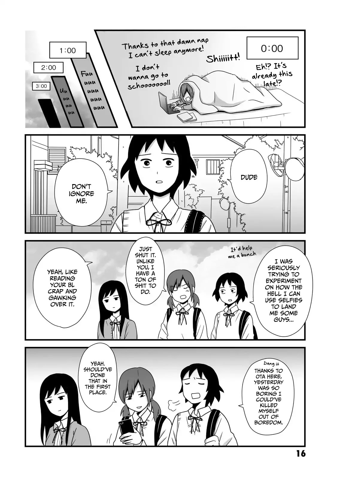 Joshikousei no Muda Zukai Chapter 3 page 4 - Chapter 3: Weekend