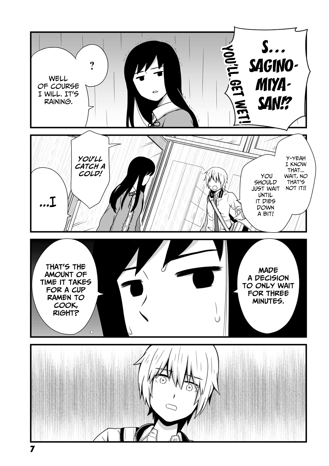 Joshikousei no Muda Zukai Chapter 32 page 5 - Chapter 32: Evening rain