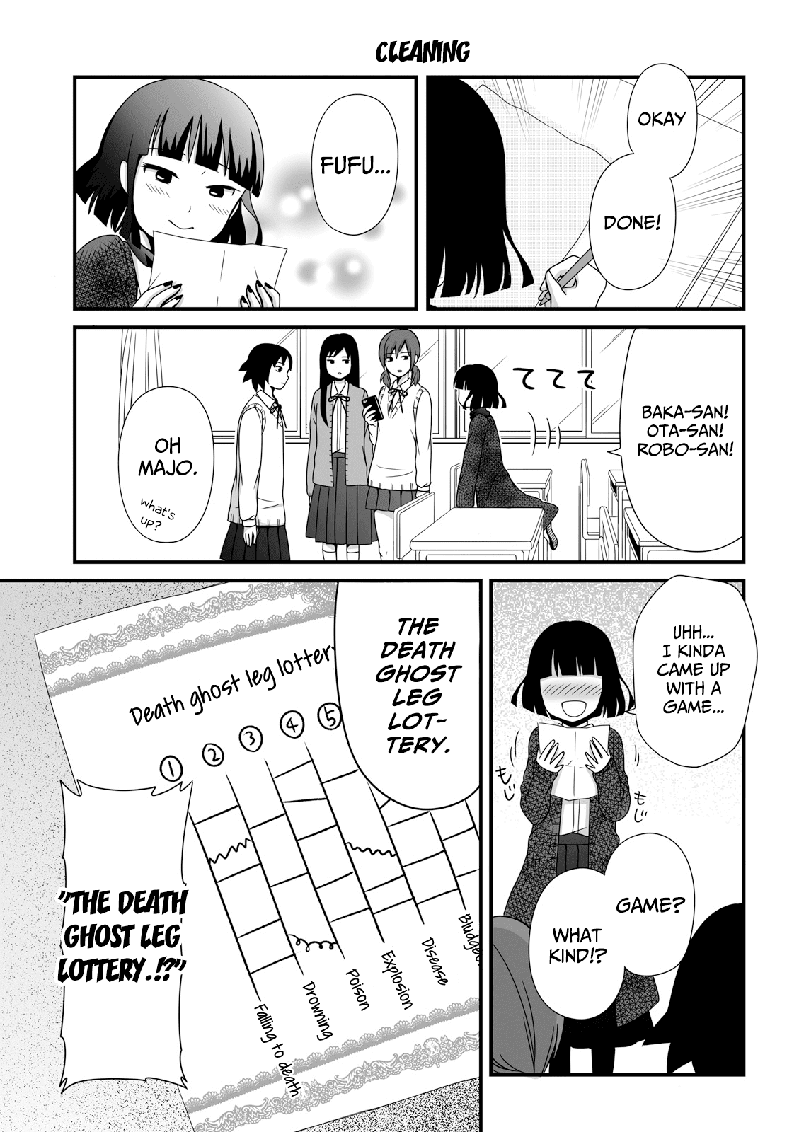 Joshikousei no Muda Zukai Chapter 33 page 1 - Chapter 33: Cleaning