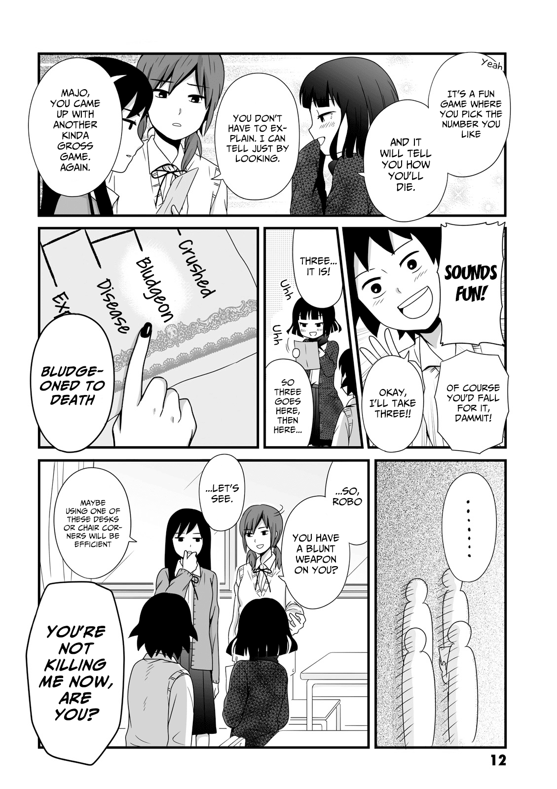 Joshikousei no Muda Zukai Chapter 33 page 2 - Chapter 33: Cleaning