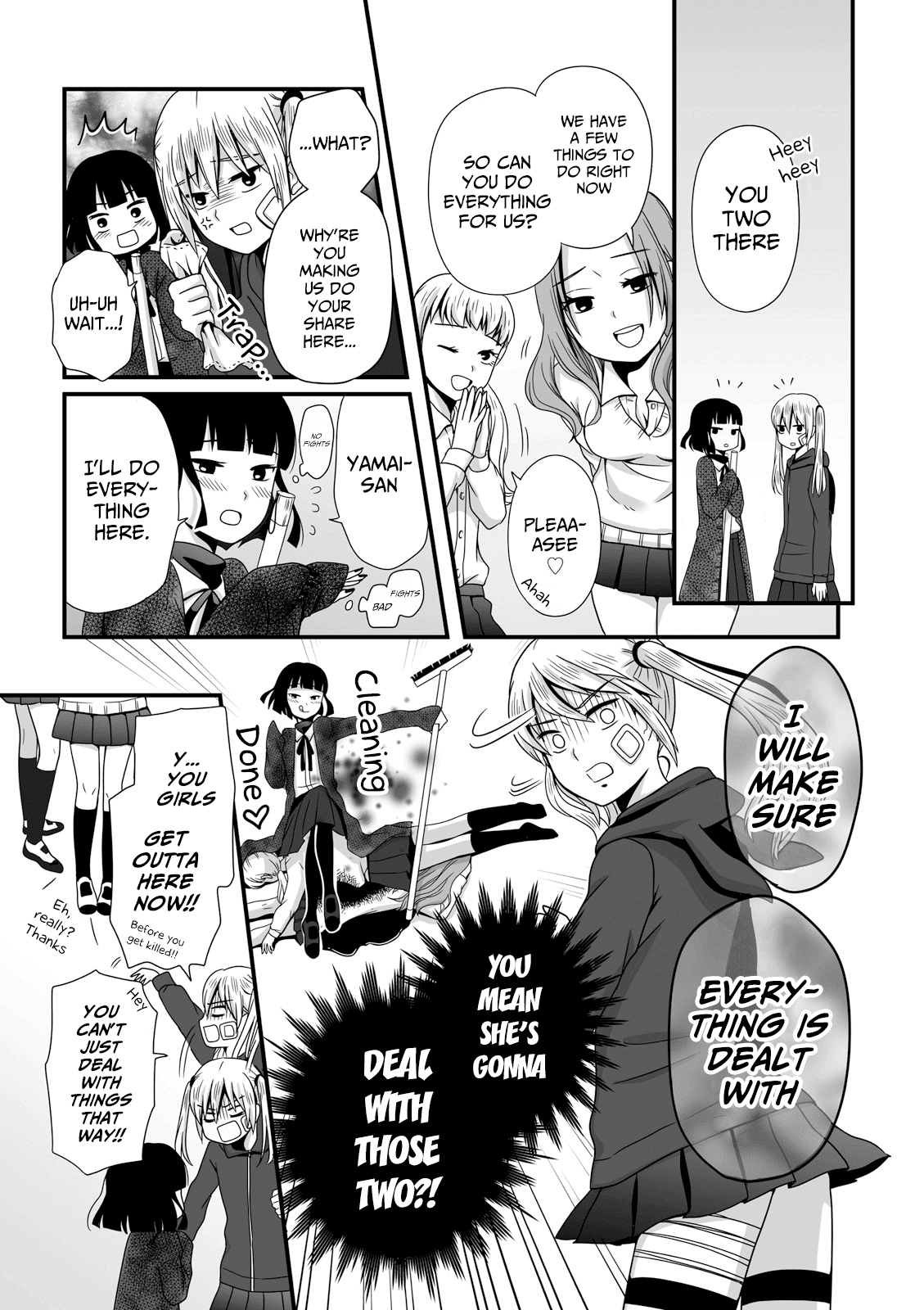 Joshikousei no Muda Zukai Chapter 33 page 8 - Chapter 33: Cleaning