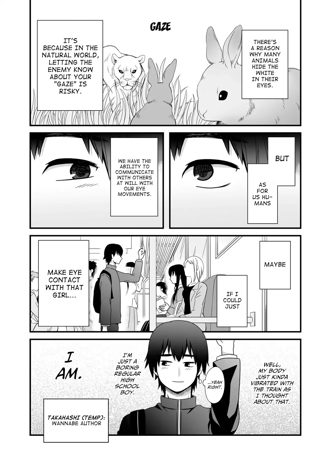 Joshikousei no Muda Zukai Chapter 36 page 1 - Chapter 36: Gaze