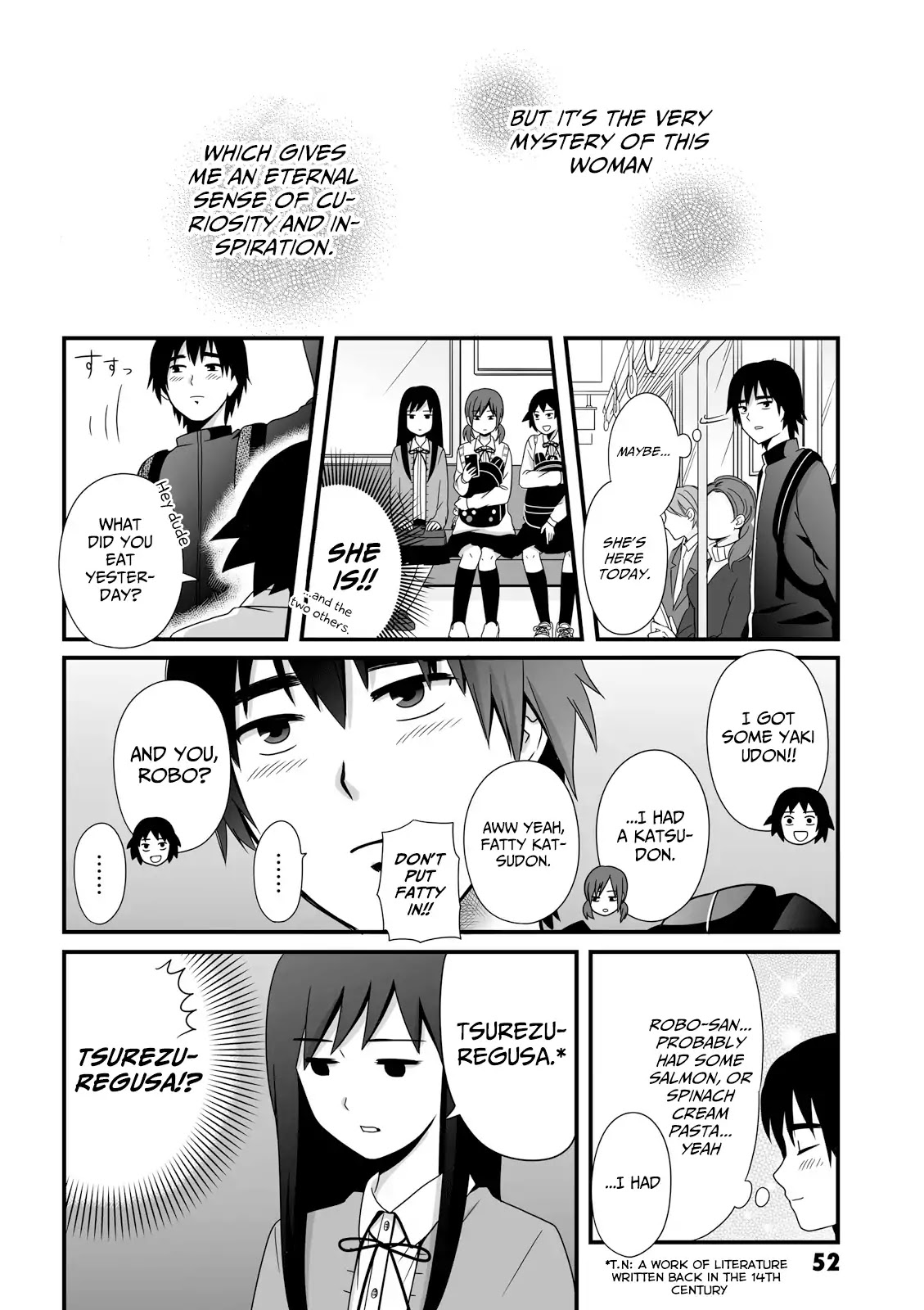 Joshikousei no Muda Zukai Chapter 36 page 4 - Chapter 36: Gaze