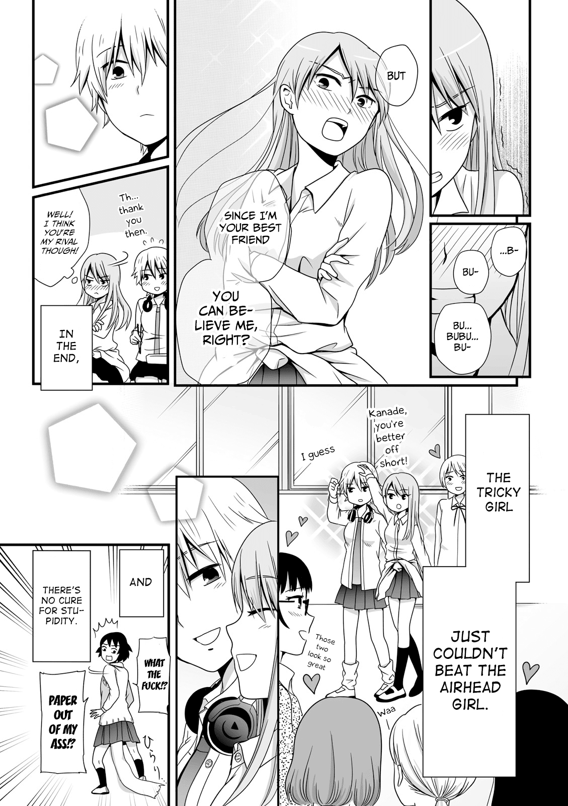 Joshikousei no Muda Zukai Chapter 38 page 12 - Chapter 38: Airhead