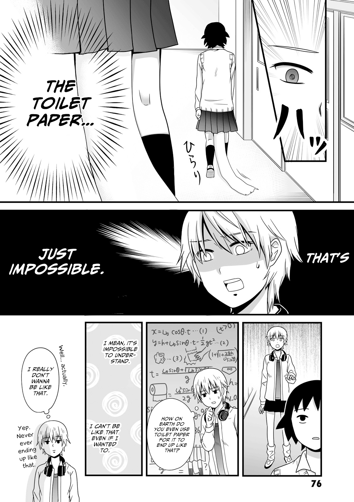 Joshikousei no Muda Zukai Chapter 38 page 4 - Chapter 38: Airhead
