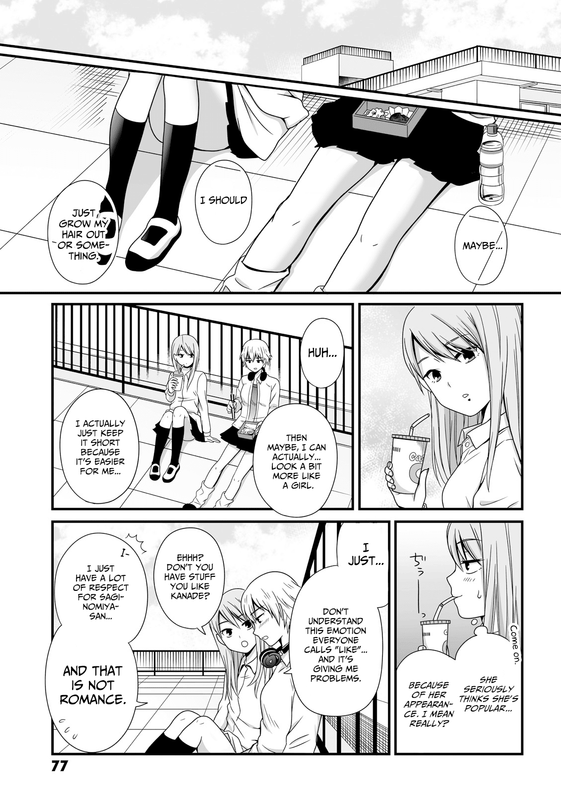 Joshikousei no Muda Zukai Chapter 38 page 5 - Chapter 38: Airhead
