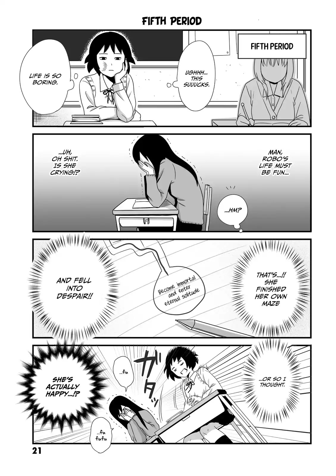 Joshikousei no Muda Zukai Chapter 4 page 3 - Chapter 4: First period