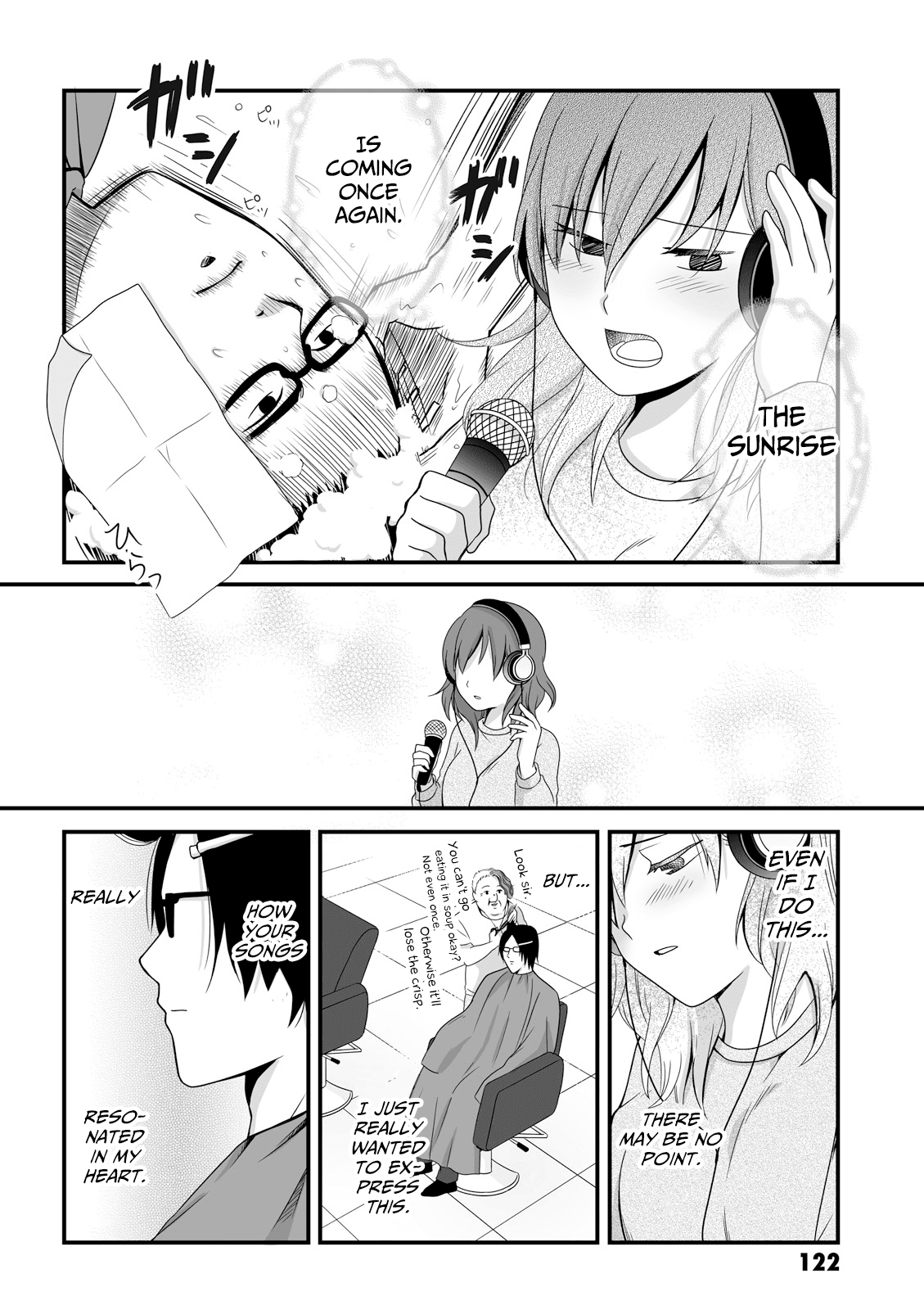 Joshikousei no Muda Zukai Chapter 41 page 10 - Chapter 41: I tried singing