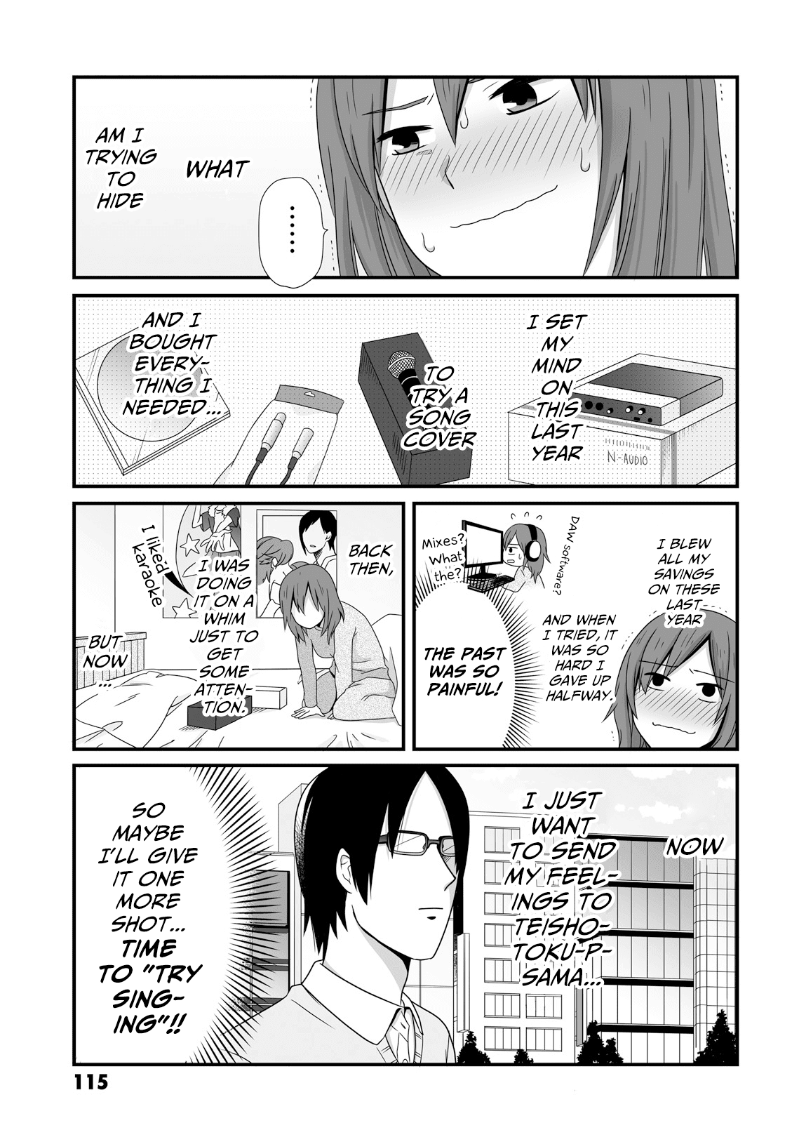 Joshikousei no Muda Zukai Chapter 41 page 3 - Chapter 41: I tried singing